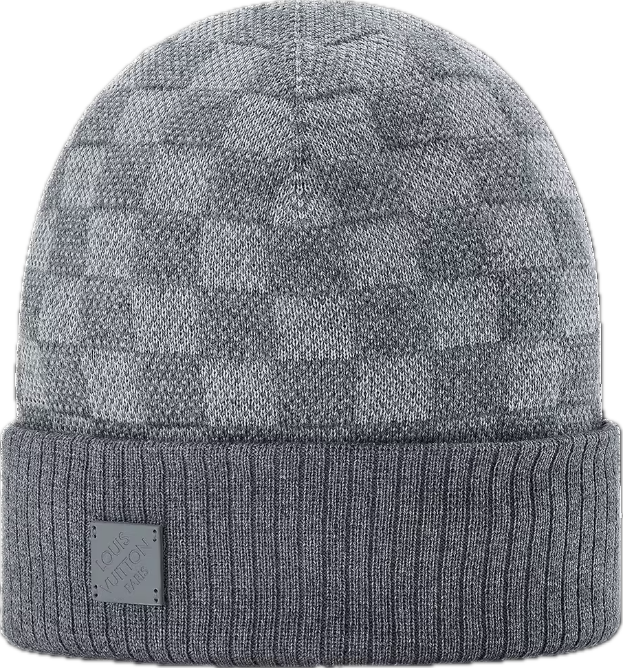 Gray LV Beanie