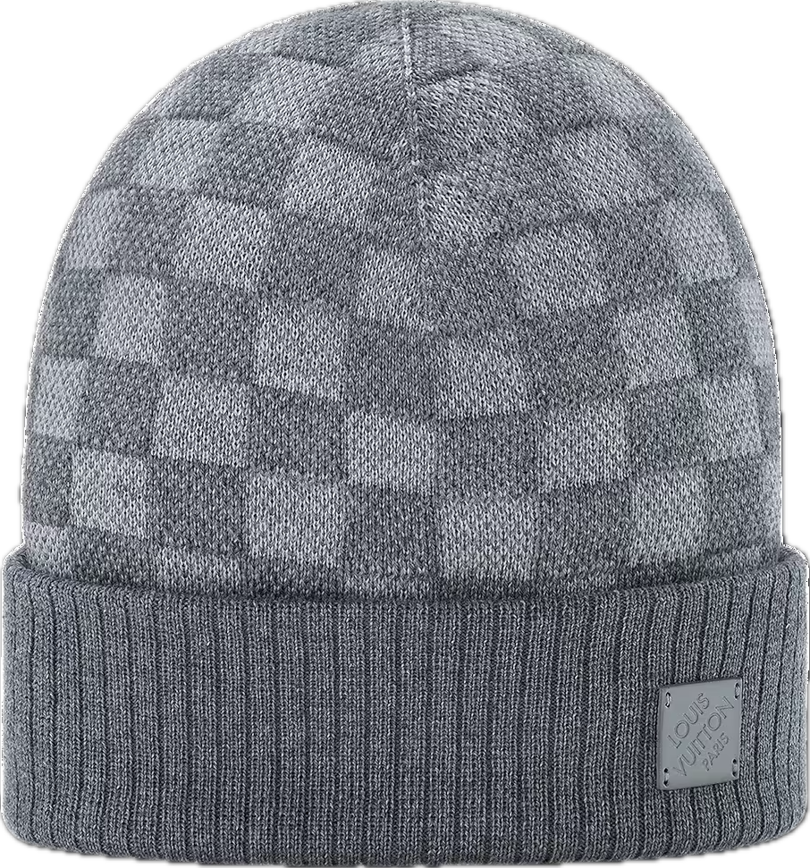 Gray LV Beanie